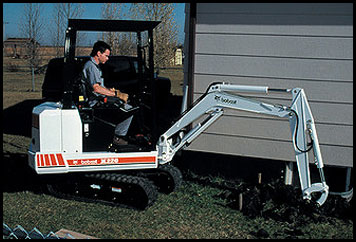 Bobcat 220 Mini Excavator 