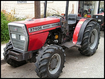 Massey Ferguson 374GE Tractor