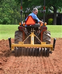 Everything Attachments 6' Cultipacker, with Category I & II clevis type hitch and 15" smooth wheels