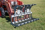 Compact Tractor Loader Dual Lid Wicked Root Grapple Compact Tractor Loader Dual Lid Wicked Root Grapple